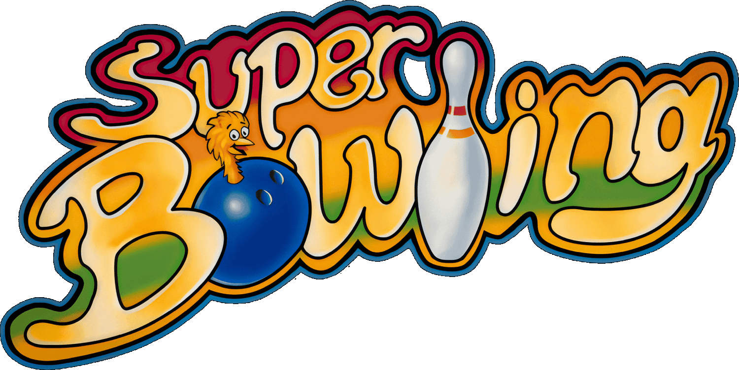 Super Bowling logo for Super Nintendo